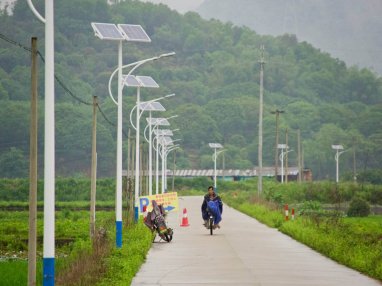 太阳能路灯对农村建设有什么作用？